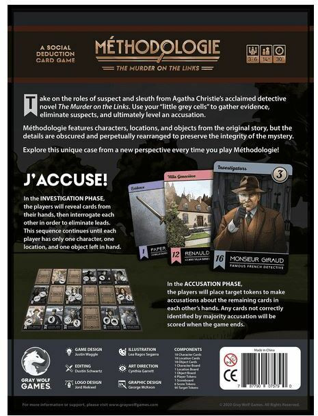 Methodologie : The Murder on the Links